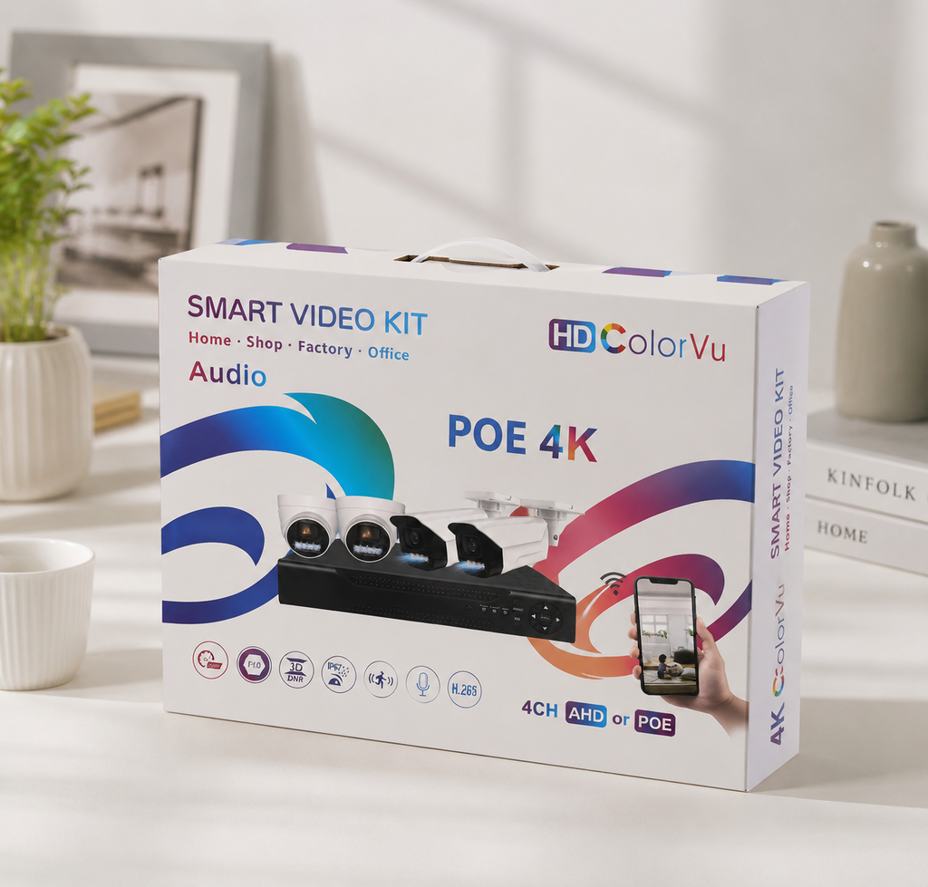 INTELLIGENS PTZ KÉSZLET   VIDEÓMEGFIGYELŐ BIZTONSÁGI RENDSZER  TM-5104