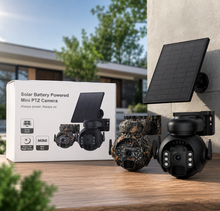Kép betöltése a Galéria nézőbe, Napelemes mini PTZ kamera  WIFI-515C-3M
