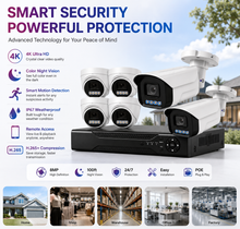 Load image into Gallery viewer, INTELLIGENS PTZ KÉSZLET   VIDEÓMEGFIGYELŐ BIZTONSÁGI RENDSZER  TM-5108