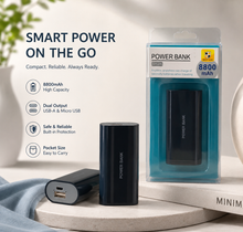 Kép betöltése a Galéria nézőbe, POWER BANK  PB8800