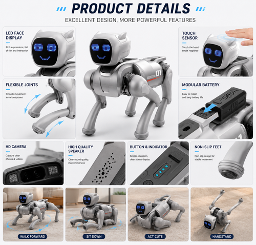 ai bionic intelligens mechanikus kutya  AI DOG