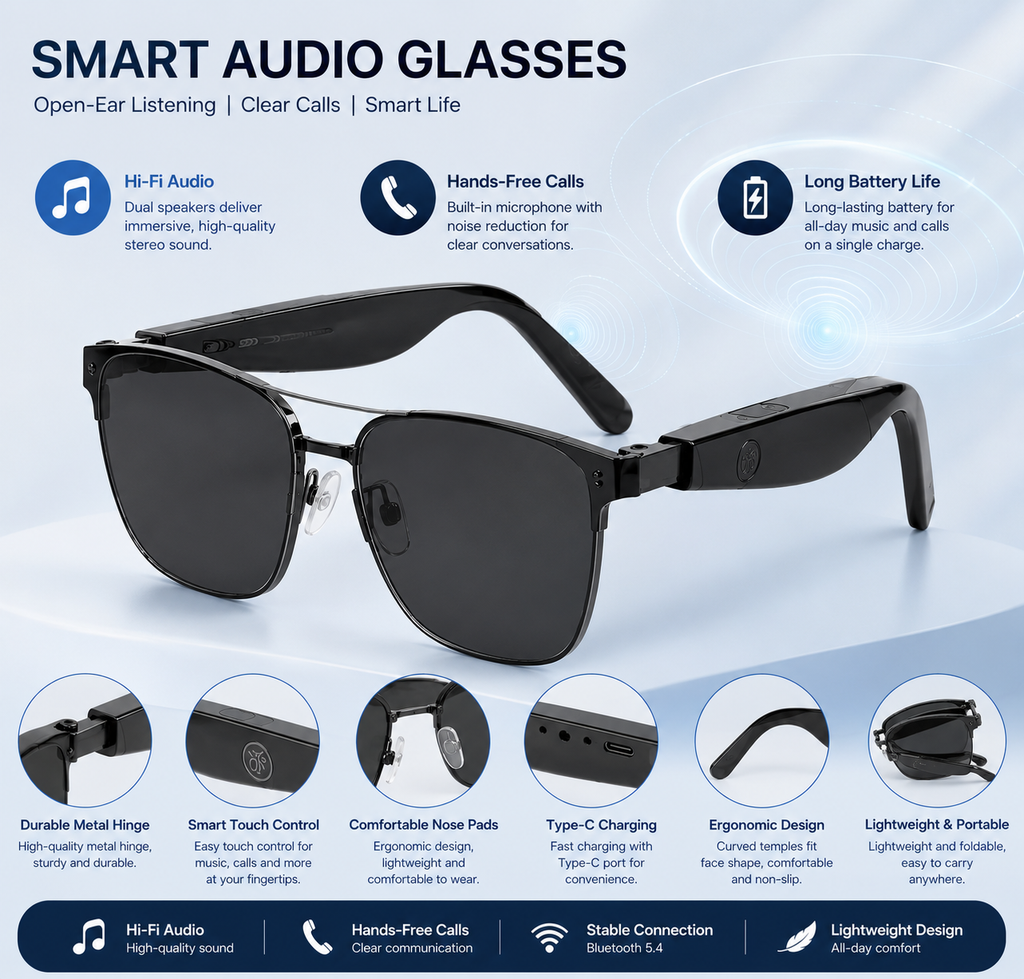 OKOS AUDIO SZEMÜVEGEK  SAG4